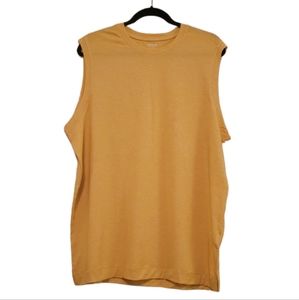 Yellow Old Navy Men's Beyond 4-Way Stretch Sleeveless T-Shirt